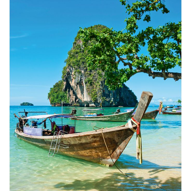 Maisematapetti Dimex Thailand Boat, 225x250cm