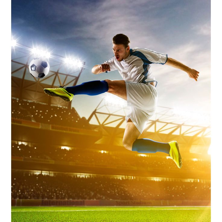 Kuvatapetti Dimex Soccer Player, 225x250cm