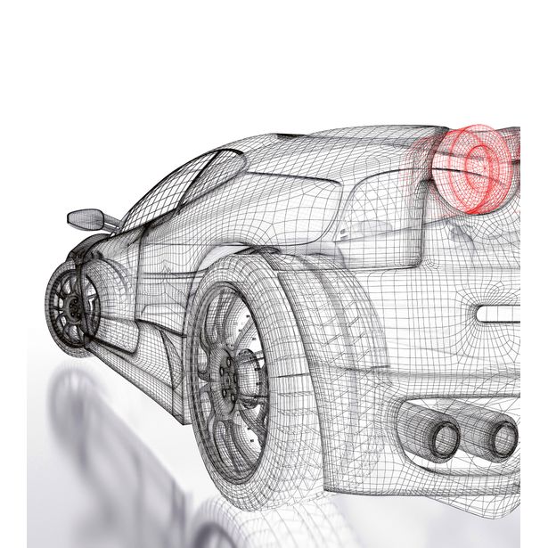 Kuvatapetti Dimex Car Model Light, 225x250cm