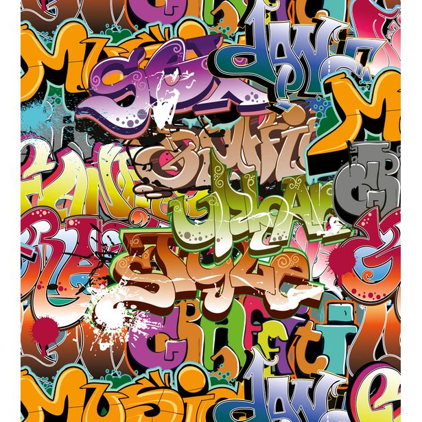 Kuvatapetti Dimex Graffiti Art, 225x250cm
