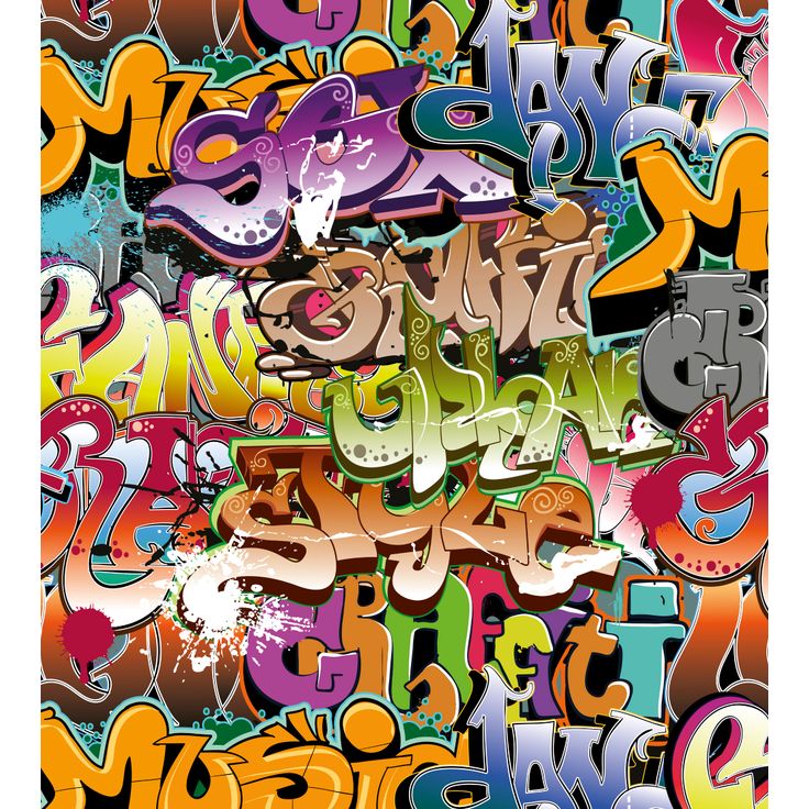 Kuvatapetti Dimex Graffiti Art, 225x250cm