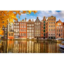 Maisematapetti Dimex Houses In Amsterdam, 375x250cm