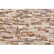 Kuvatapetti Dimex Stone Wall, 375x250cm, beige, kivikuosi