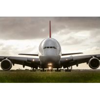 Kuvatapetti Dimex Airbus, 375x250cm, harmaa, sileäpintainen