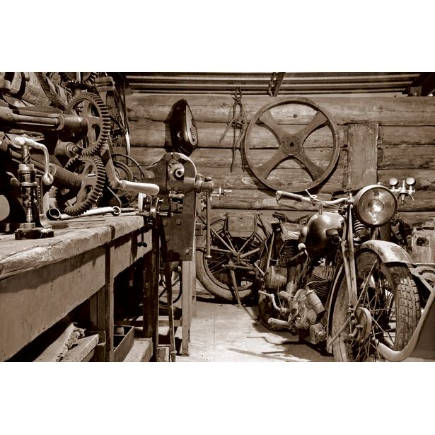 Kuvatapetti Dimex Vintage Garage, 375x250cm