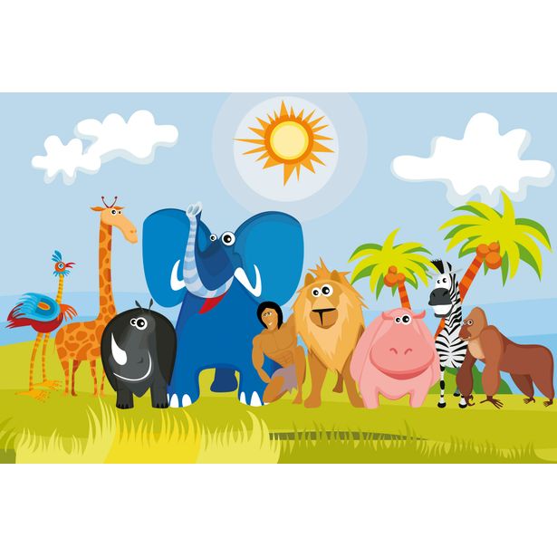 Kuvatapetti Dimex Africa Animals, 375x250cm