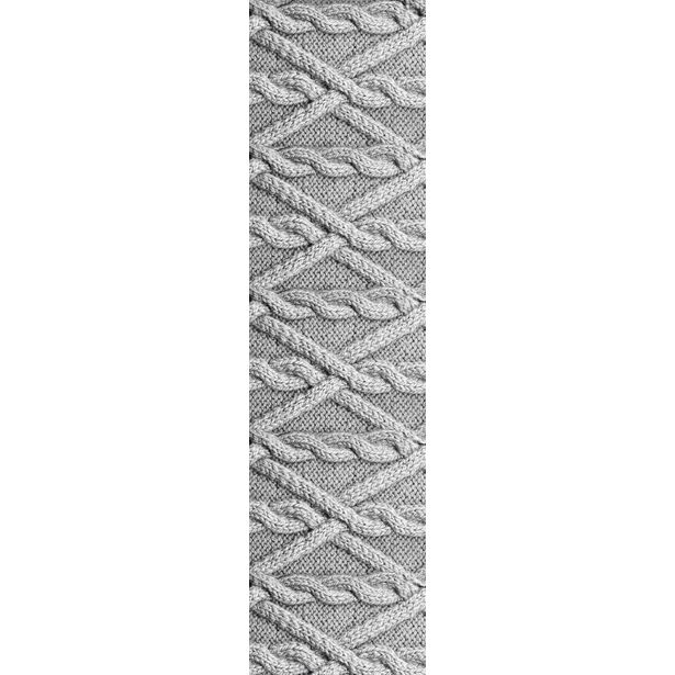 Matto Wool Grey, 67x250cm