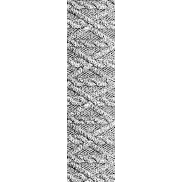 Matto Wool Grey, 67x250cm