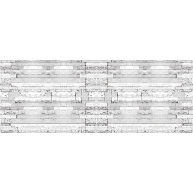 Valokuvatapetti Quattro White wash 8-osainen 372x280cm