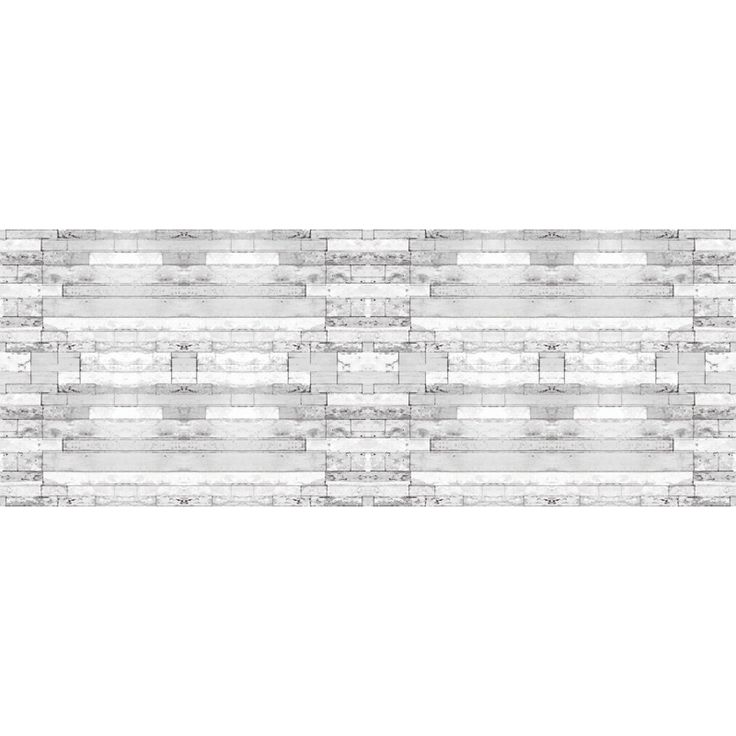 Valokuvatapetti Quattro White wash 8-osainen 372x280cm