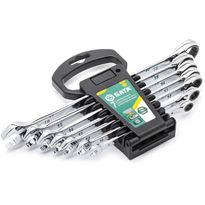 Kiintoavain/räikkälenkkisarja Sata Spline 120H 8-18mm 7 osaa