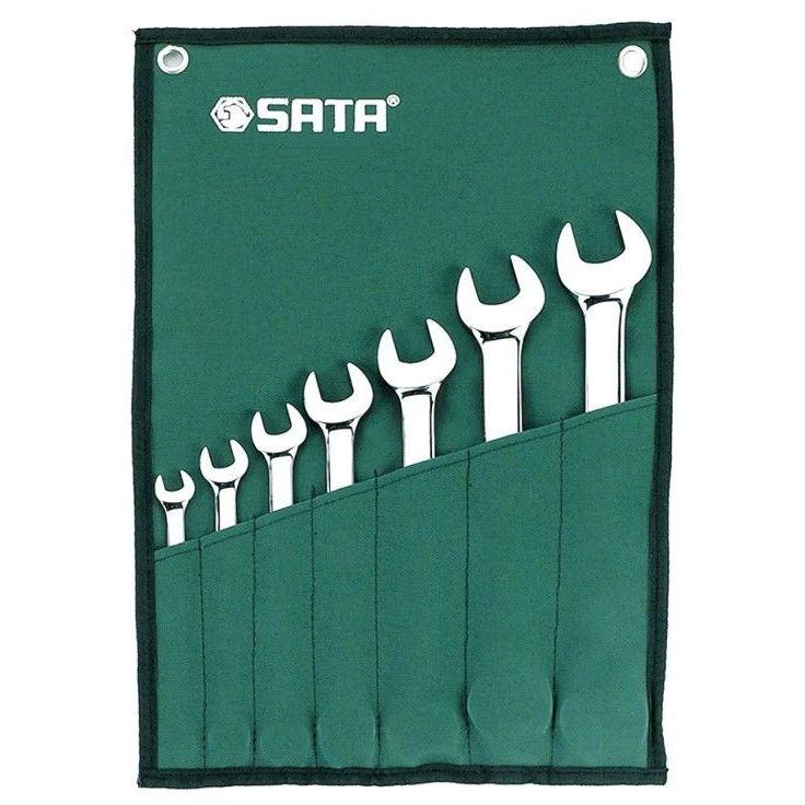 Kiintoavainsarja Sata, 8-12mm 7 osaa