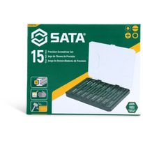 Elektroniikkaruuvitalttasarja Sata PH/TX/SL 15 osaa