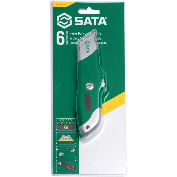 Mattoveitsi Sata Heavy Duty softgrip + 5 terää