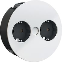 Pistorasiayksikkö Bachmann Twist 2S mattavalkoinen, Verkkokaupan poistotuote