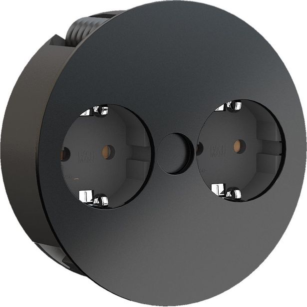 Pistorasiayksikkö Bachmann Twist 2S mattamusta, Verkkokaupan poistotuote