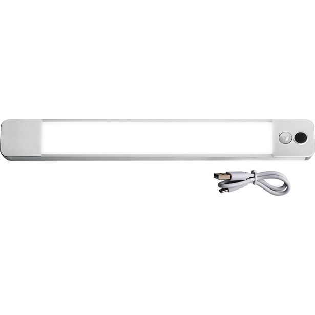 Ladattava valaisin Savo Moli sensorilla 300x40mm 2.5W 4000K magneettikiinnitys alumiini