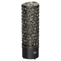 Sähkökiuas SAWO Aries Round Black NS, 6kW, 5-8m³, erillinen ohjaus