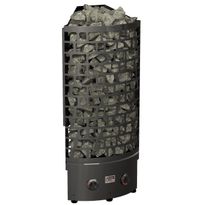 Sähkökiuas SAWO Aries Corner Black NB, 9kW, 8-14m³, kiinteä ohjaus