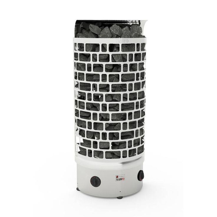 Sähkökiuas SAWO Aries Wall, 4.5kW, 3-6m³, kiinteä ohjauskeskus