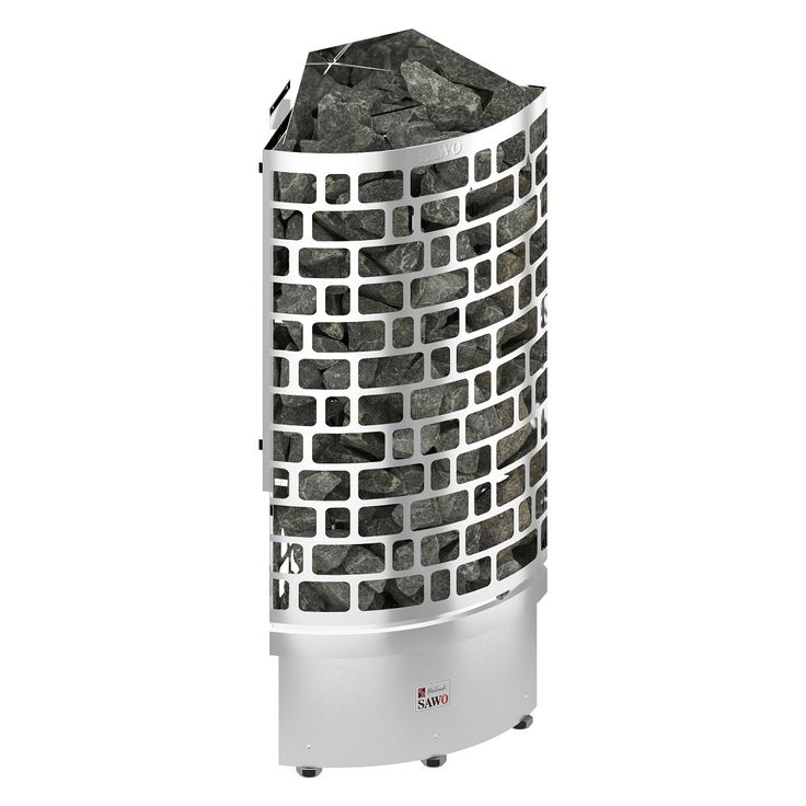 Sähkökiuas SAWO Aries Corner, 6kW, 5-8m³, erillinen ohjauskeskus