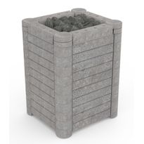 Sähkökiuas SAWO Nimbus vuolukivillä, 9kW, 8-14m³, erillinen ohjauskeskus