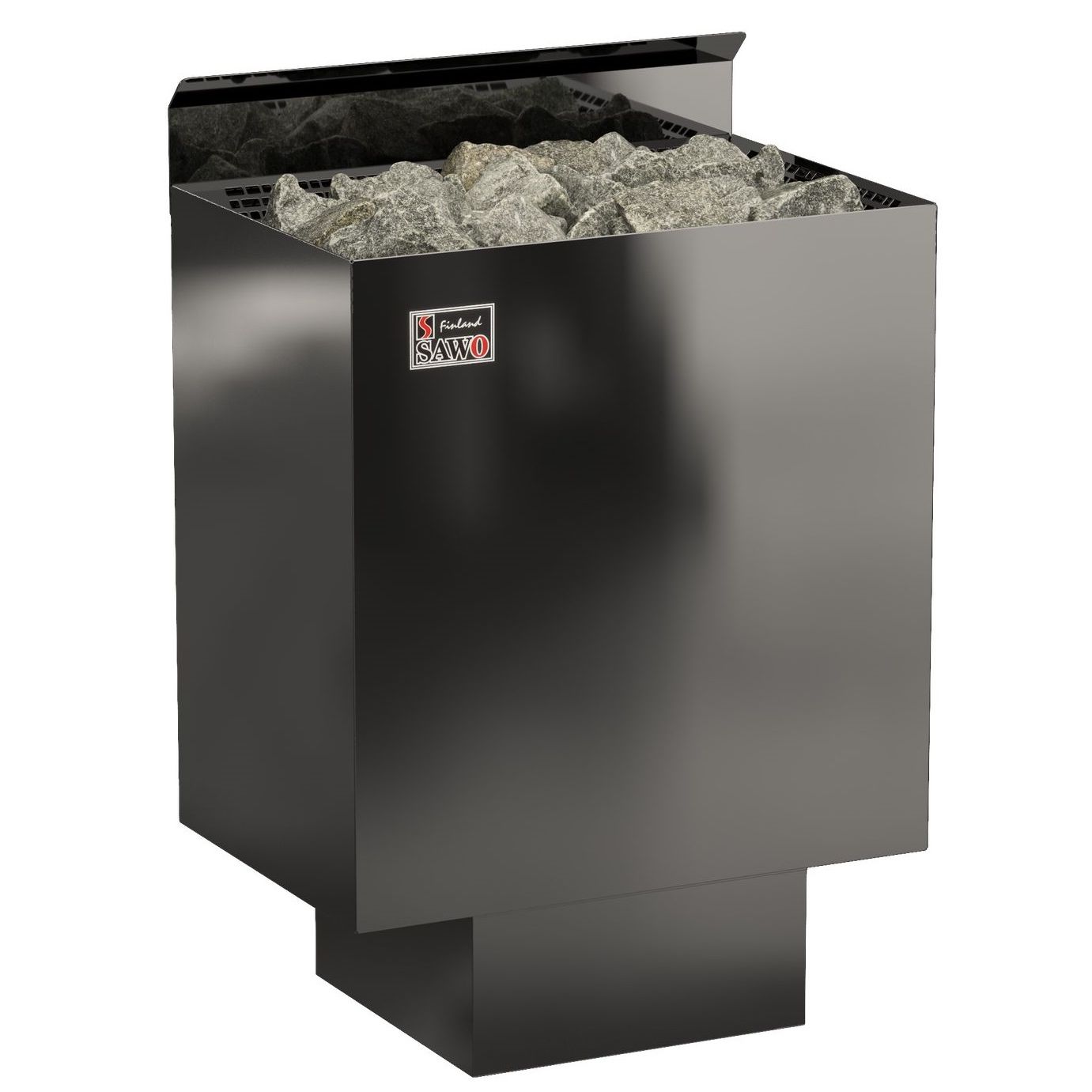 Sähkökiuas SAWO Nordex Plus 2.0 Black Ni2, 8kW, 7-13m³, erillinen ohjaus