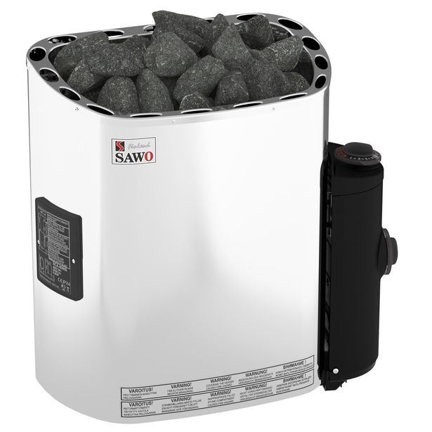 Sähkökiuas SAWO Scandia Trendline, 8kW, 7-13m³, kiinteä ohjaus