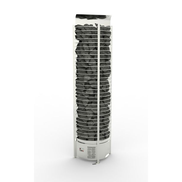 Sähkökiuas SAWO Wall Tower, 3kW, 2-4m³, erillinen ohjauskeskus