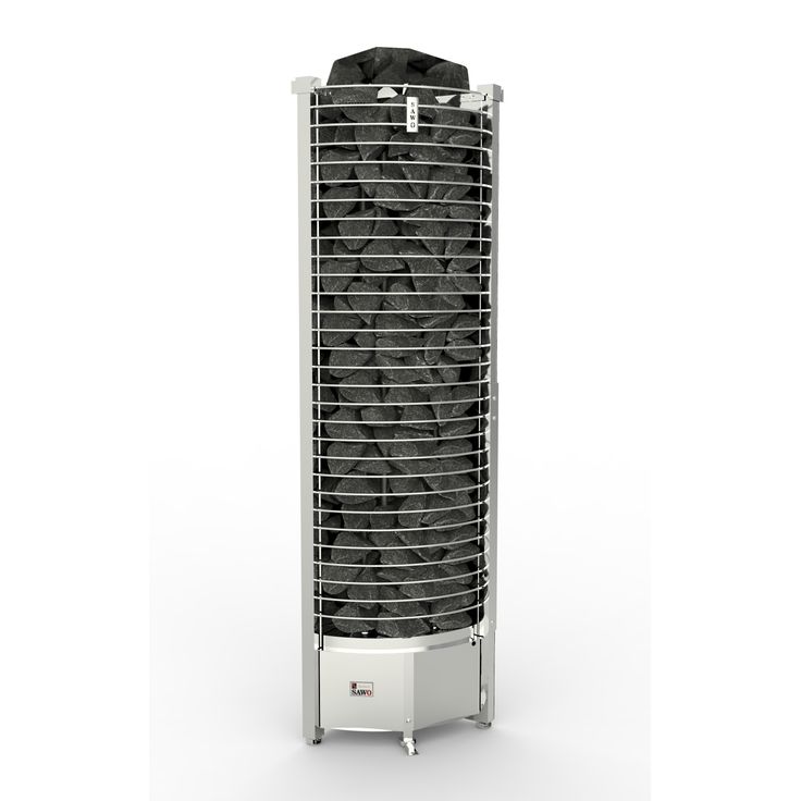 Sähkökiuas SAWO Tower Corner, 4,5kW, 3-6m³, erillinen ohjauskeskus