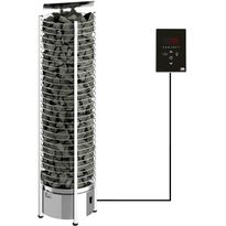 Sähkökiuas SAWO Tower Wall Ni2, 6kW, 5-8m³, erillinen ohjaus