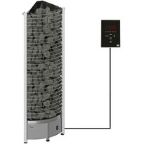 Sähkökiuas SAWO Tower Corner Ni2, 8kW, 7-13m³, erillinen ohjaus