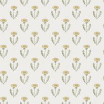 Tapetti Sandberg Maskrosen, keltainen (SBE-S10137)