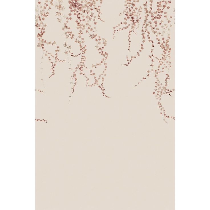 Kuvatapetti Sandberg Aralia, mittatilaus, burgundinpunainen