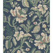 Tapetti Sandberg Daphne, tummansininen (SBE-S10240)