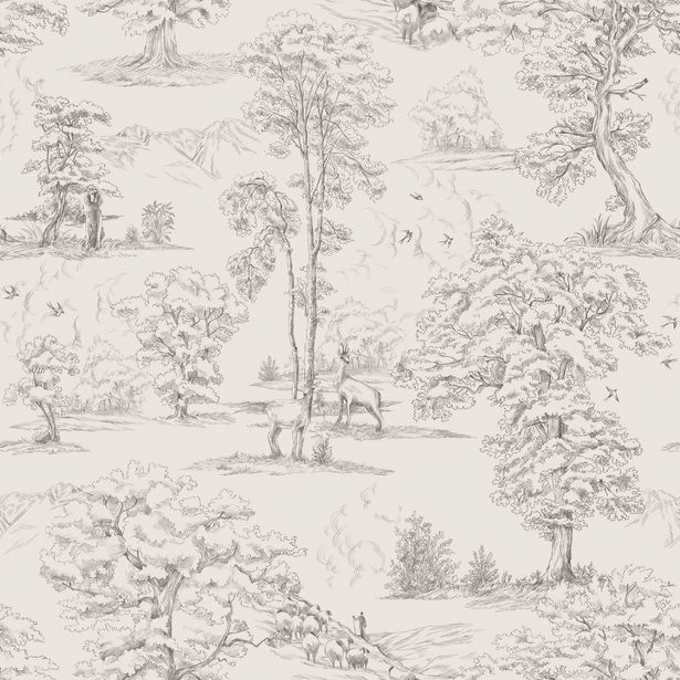 Tapetti Sandberg Montfort, 0.53x10.05m, non-woven