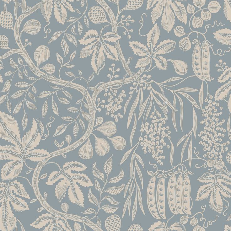 Tapetti Sandberg Fig Garden, 0.53x10.05m, non-woven
