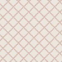 Tapetti Sandberg Trellis, terrakotta (SBE-S10305)