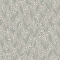 Tapetti Sandberg Liljekonvalj vaaleanvihreä 0,53x10,05m non-woven