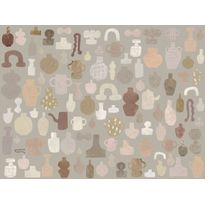 Paneelitapetti Sandberg Emilia Ilke, non-woven, mittatilaus, ruskea