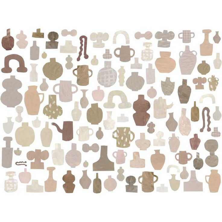 Paneelitapetti Sandberg Emilia Ilke, non-woven, mittatilaus, valkoinen