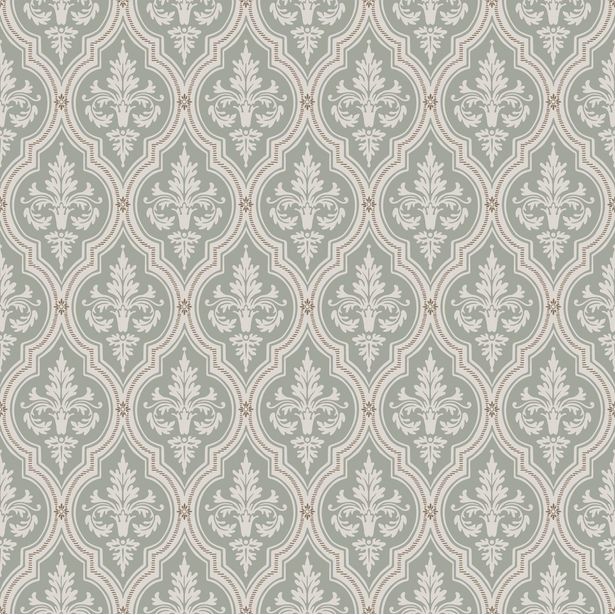 Tapetti Sandberg Lillie vihreä, 0.53x10.05m, non-woven