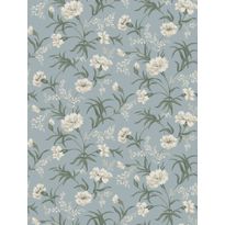 Tapetti Sandberg Emilie sininen, 0.53x10.05m, non-woven