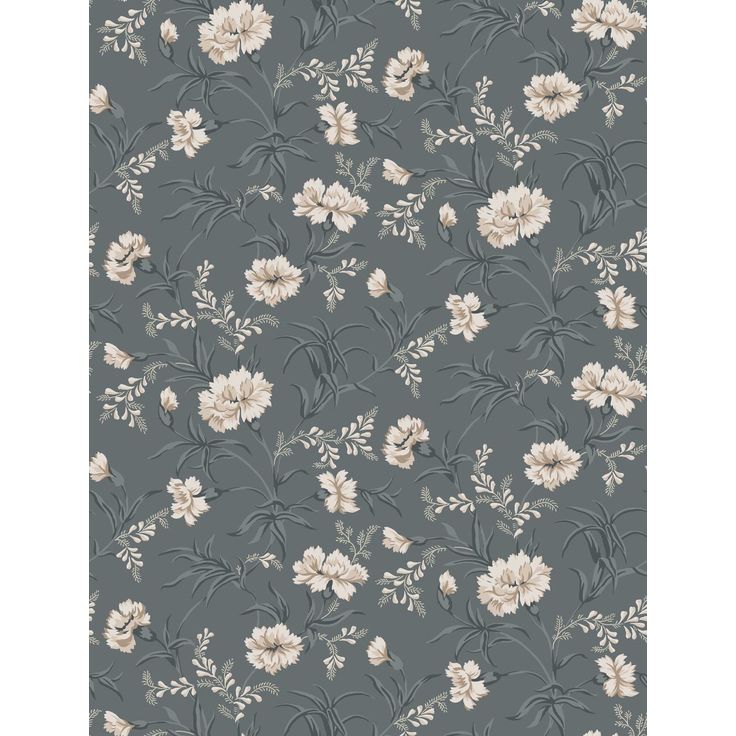 Tapetti Sandberg Emilie siniharmaa, 0.53x10.05m, non-woven