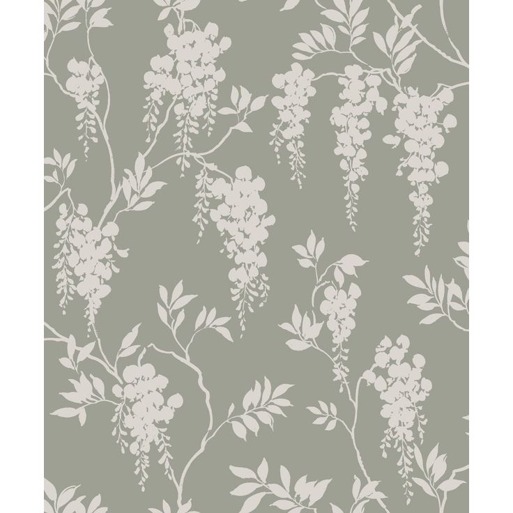 Tapetti Sandberg Hedvig vihreä, 0.53x10.05m, non-woven