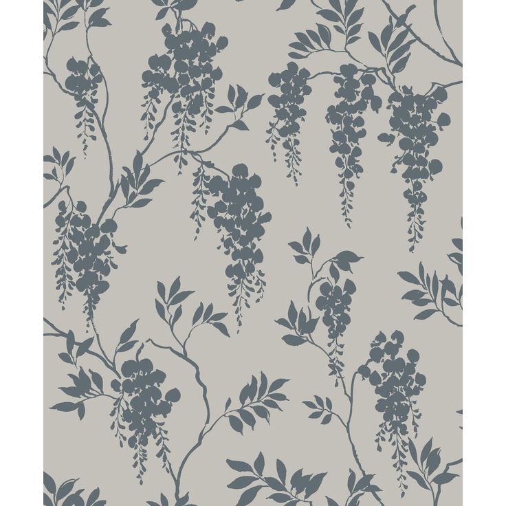 Tapetti Sandberg Hedvig sininen, 0.53x10.05m, non-woven