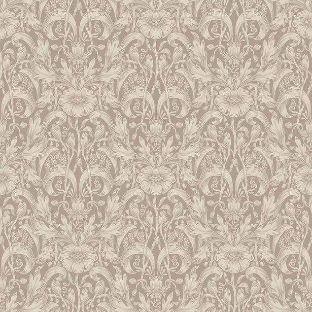 Tapetti Sandberg Emil blush, 0.53x10.05m, non-woven
