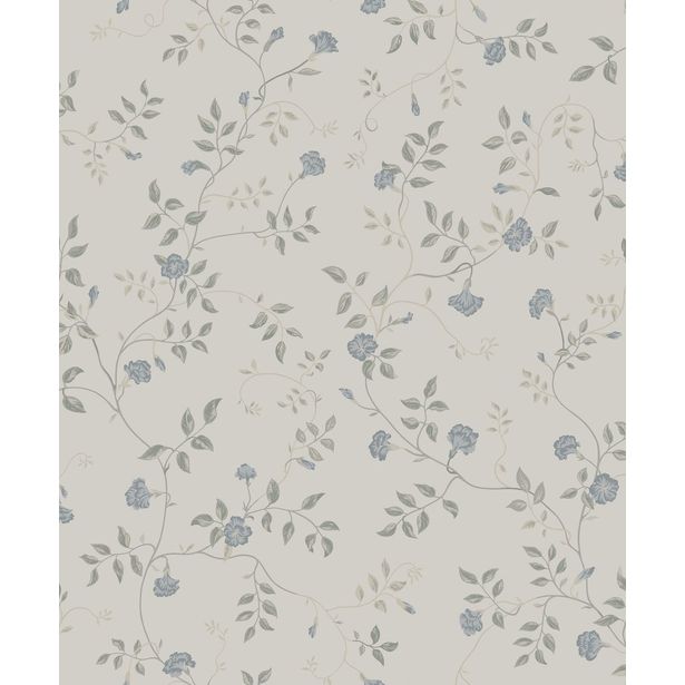 Tapetti Sandberg Henny vaaleansininen 0,53x10,05m non-woven