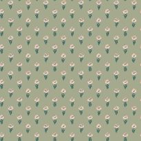 Tapetti Sandberg Betty vihreä, non-woven (SBES10374)