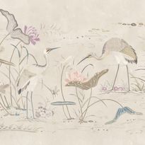Mittatilaustapetti Sandberg Seabirds, Sandstone (S10418)
